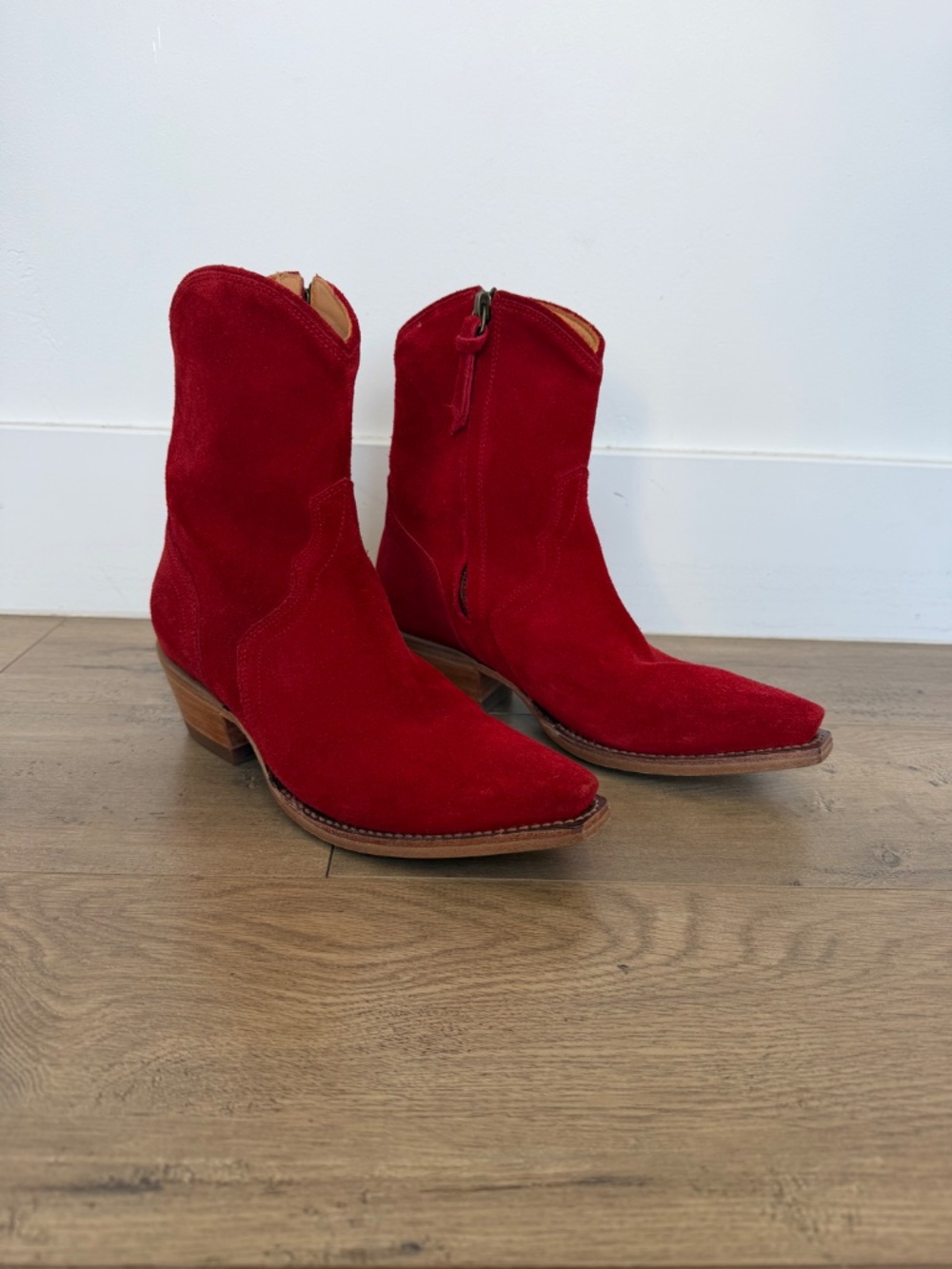 Tecovas Red Booties - Picture 2 of 5